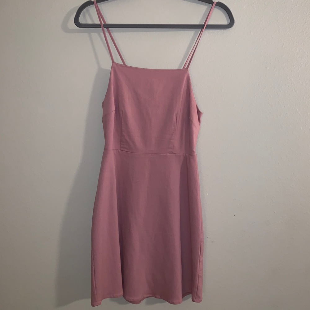 Purple Pink Mini dress